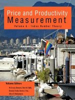Price and Productivity Measurement