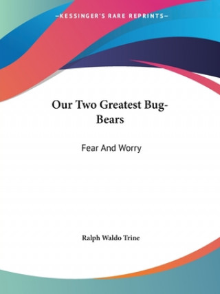 Our Two Greatest Bug-Bears: Fear And Worry