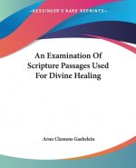 An Examination Of Scripture Passages Used For Divine Healing