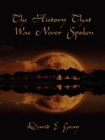 History That Was Never Spoken