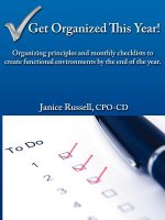 Get Organized This Year!
