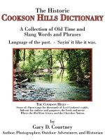 Historic Cookson Hills Dictionary
