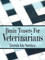 Brain Teasers For Veterinarians