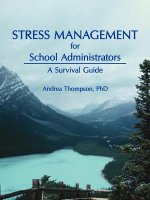 Stress Management for School Administrators