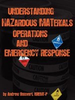 Understanding Hazardous Materials, Operations, and Emergency Response
