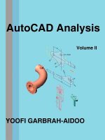 Autocad Analysis Volume II