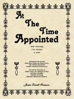 At The Time Appointed