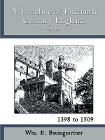Timeline of Fifteenth Century England