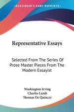 Representative Essays: Selected From The Series Of Prose Master Pieces From The Modern Essayist