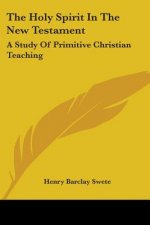 The Holy Spirit In The New Testament: A Study Of Primitive Christian Teaching