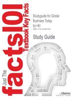 Studyguide for Global Business Today by Hill, ISBN 9780073381398
