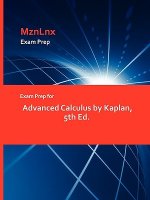 Exam Prep for Advanced Calculus by Kaplan, 5th Ed.