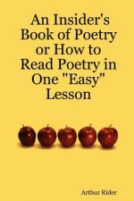 Insider's Book of Poetry or How to Read Poetry in One 