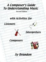 Composer's Guide to Understanding Music