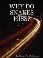 Why Do Snakes Hiss?