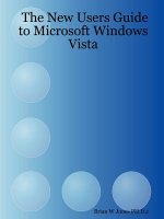 New Users Guide to Microsoft Windows Vista