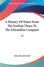 History Of Wales From The Earliest Times To The Edwardian Conquest