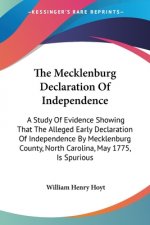 Mecklenburg Declaration Of Independence
