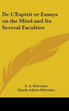 De L'Espirit or Essays on the Mind and Its Several Faculties