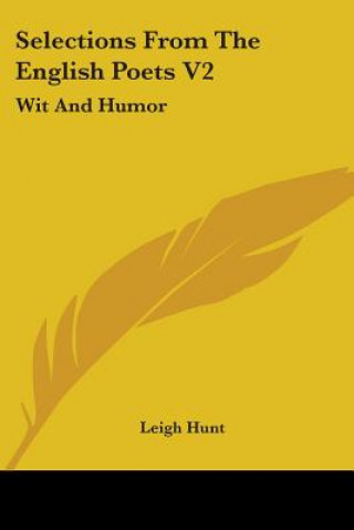 Selections From The English Poets V2: Wit And Humor