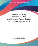 ADDRESS TO ARMY ASSOCIATIONS AND MISCELL