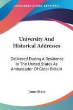 UNIVERSITY AND HISTORICAL ADDRESSES: DEL