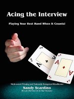 Acing the Interview