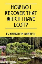 How Do I Recover That Which I Have Lost?