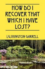 How Do I Recover That Which I Have Lost?