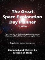 Great Space Exploration Day Planner