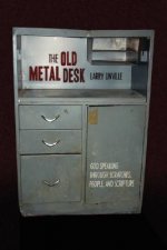 Old Metal Desk