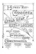 Every-Day Cookery, Table Talk, and Hints for the Laundry
