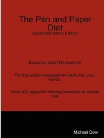Pen and Paper Diet: Expanded Metric Edition