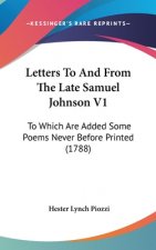 Letters To And From The Late Samuel Johnson V1: To Which Are Added Some Poems Never Before Printed (1788)