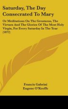 Saturday, The Day Consecrated To Mary: Or Meditations On The Greatness, The Virtues And The Glories Of The Most Holy Virgin, For Every Saturday In The