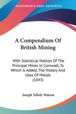 A Compendium Of British Mining: With Statistical Notices Of The Principal Mines In Cornwall, To Which Is Added, The History And Uses Of Metals (1843)