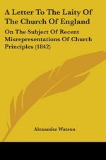 A Letter To The Laity Of The Church Of England: On The Subject Of Recent Misrepresentations Of Church Principles (1842)