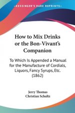 How To Mix Drinks Or The Bon-Vivant's Companion