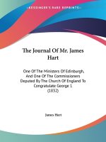 Journal Of Mr. James Hart