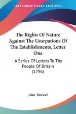 Rights Of Nature Against The Usurpations Of The Establishments, Letter One