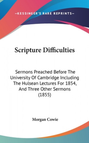 Scripture Difficulties
