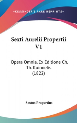 Sexti Aurelii Propertii V1