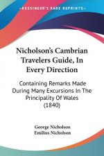 Nicholson's Cambrian Travelers Guide, In Every Direction: Containing Remarks Made During Many Excursions In The Principality Of Wales (1840)