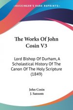 The Works Of John Cosin V3: Lord Bishop Of Durham, A Scholastical History Of The Canon Of The Holy Scripture (1849)