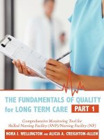 Fundamentals of Quality for Long Term Care