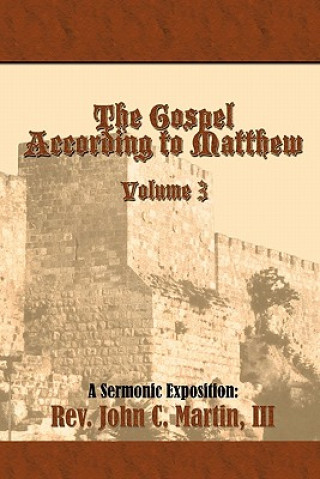 Gospel According to Matthew Volume 3