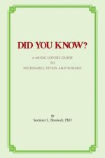 Did You Know?
