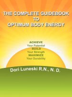Complete Guidebook to Optimum Body Energy