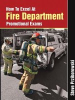How To Excel At Fire Department Promotional Exams