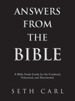 Answers from the Bible